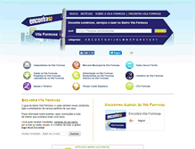 Tablet Screenshot of encontravilaformosa.com.br